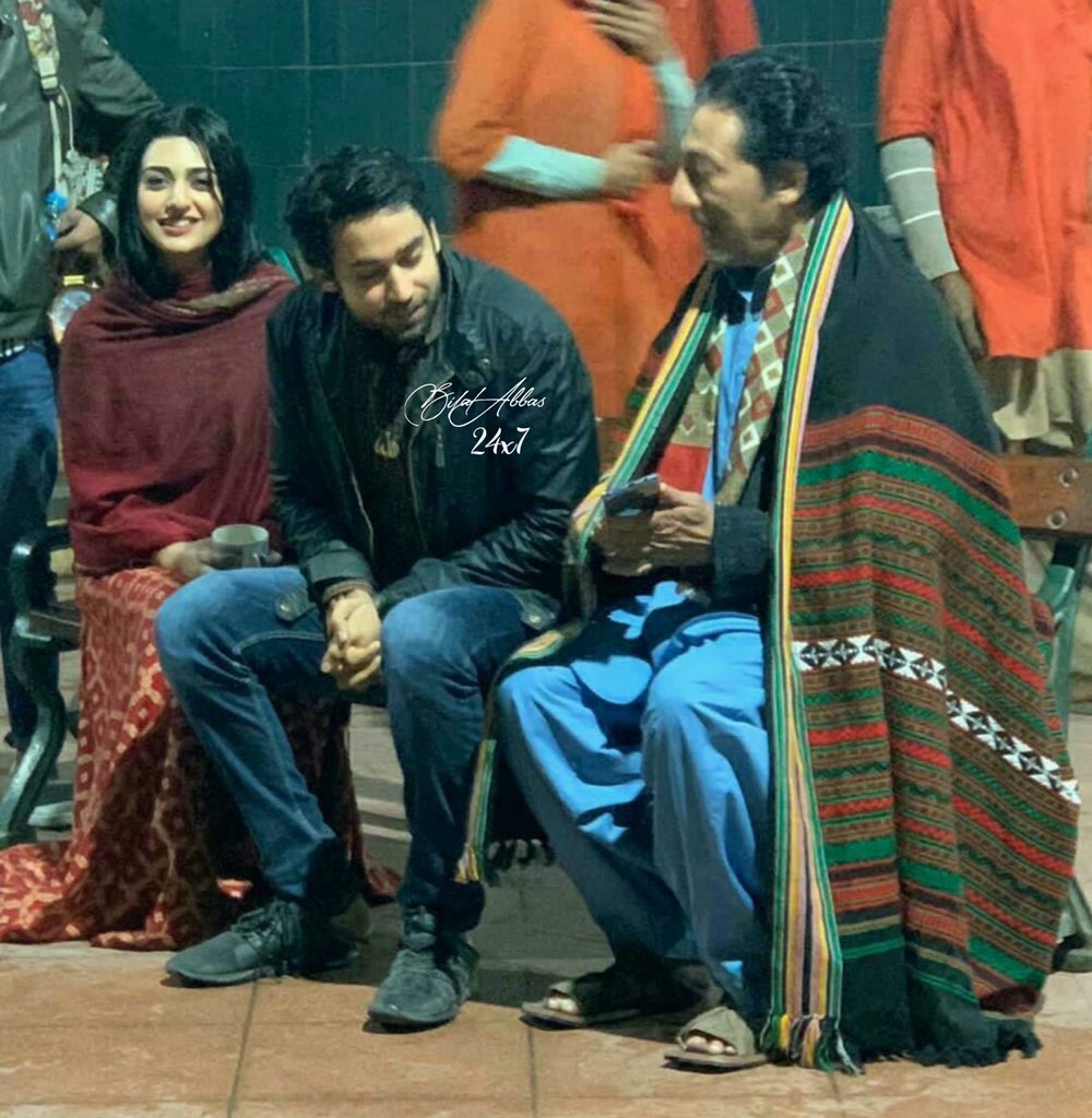Bilal Abbas FC в Twitter: "BTS: Bilal Abbas Khan, Sarah Khan & Adnan Shah Tipu shooting for a webseries in outskirts of chilling Lahore. Legendary Nauman Aijaz & elegant Sawera Nadeem are