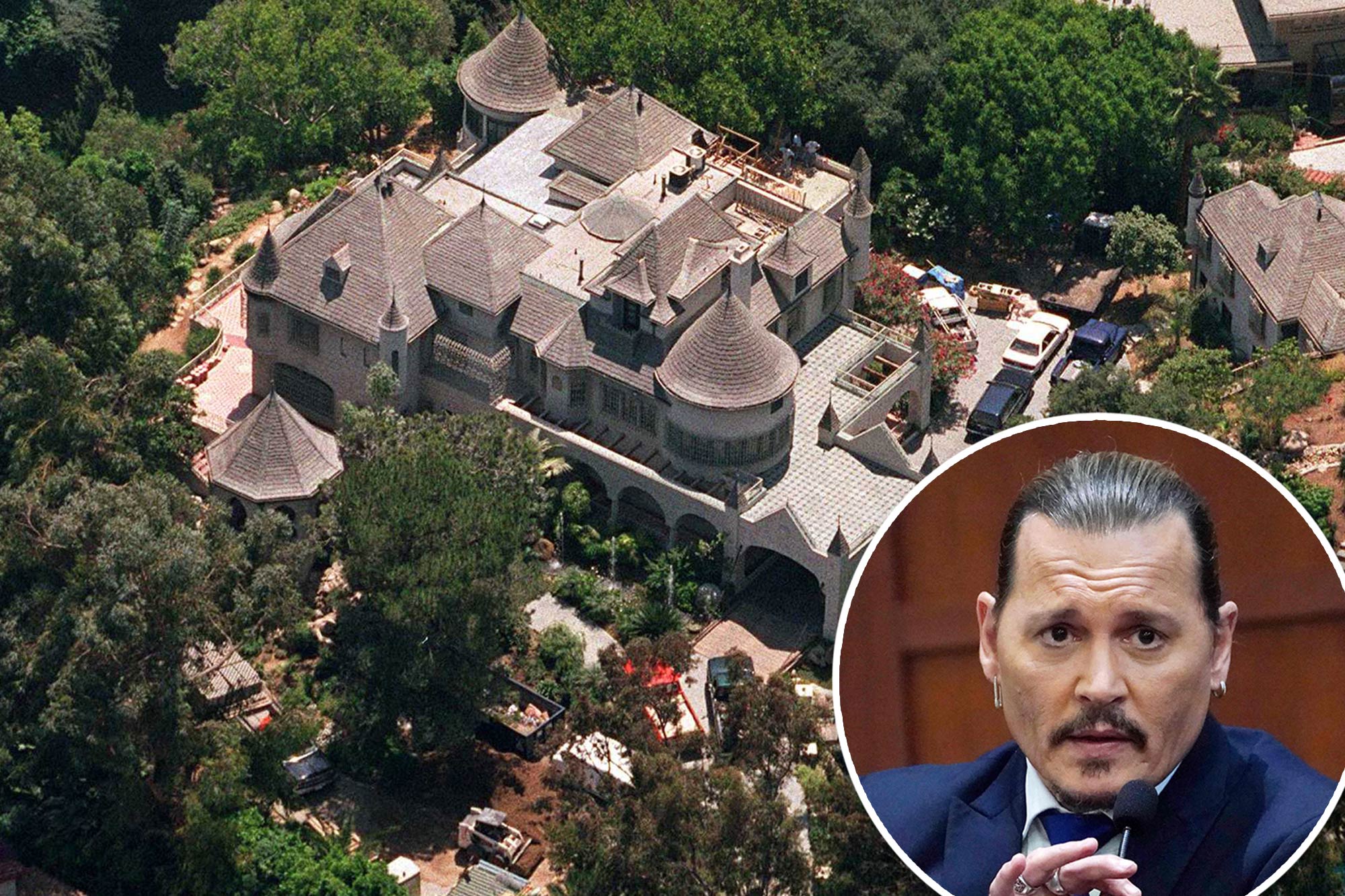 Wild history of Johnny Depp's West Hollywood castle