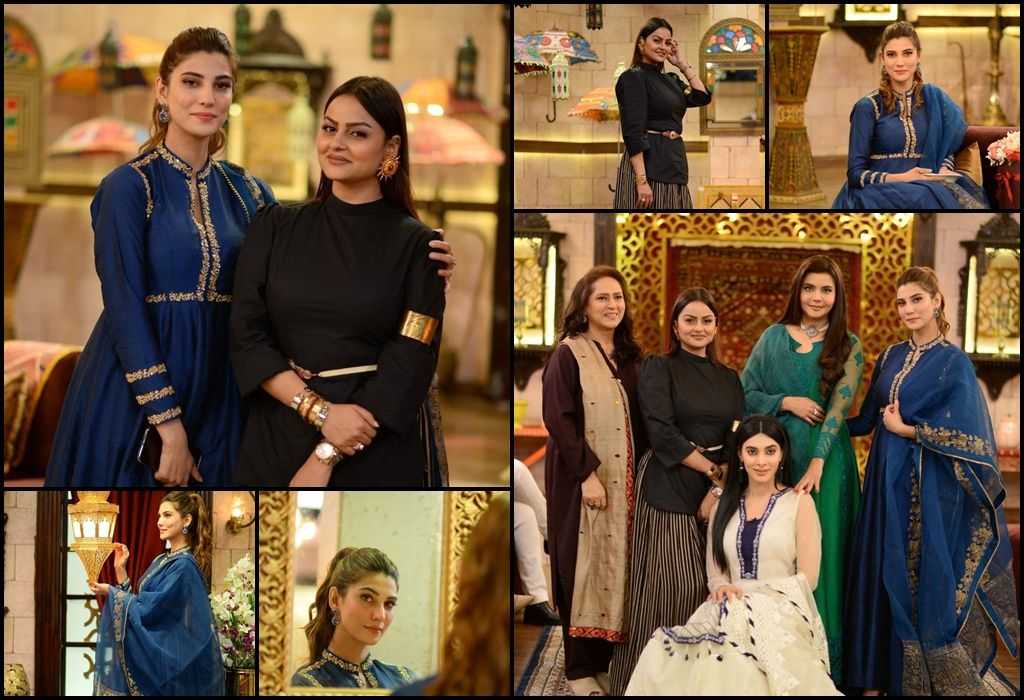 Super Women Javeria Abbasi And Nazish Jahangir On Sets Of Shane Suhoor – Health Fashion