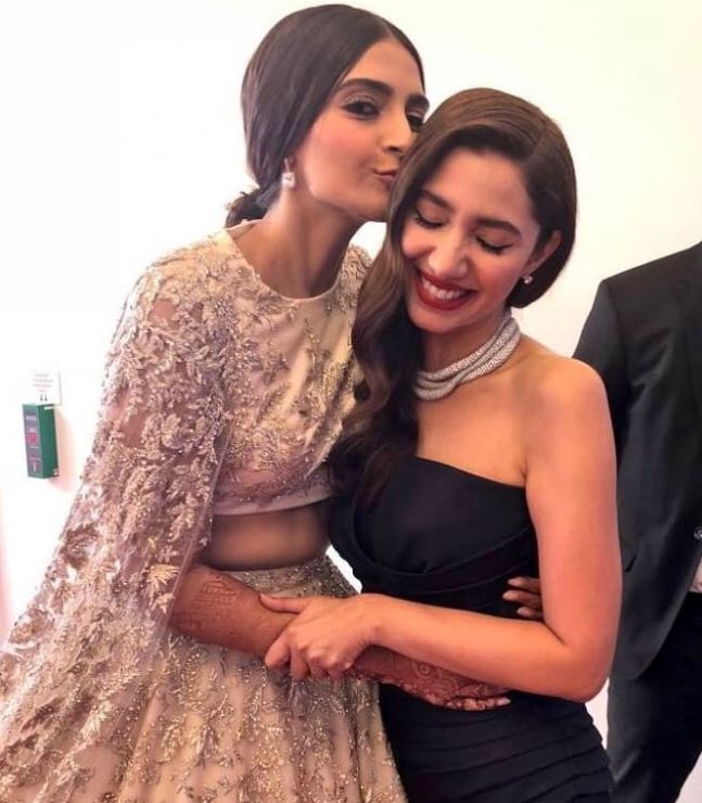 Sonam Kapoor meets Mahira Khan at Cannes, and we can't keep calm