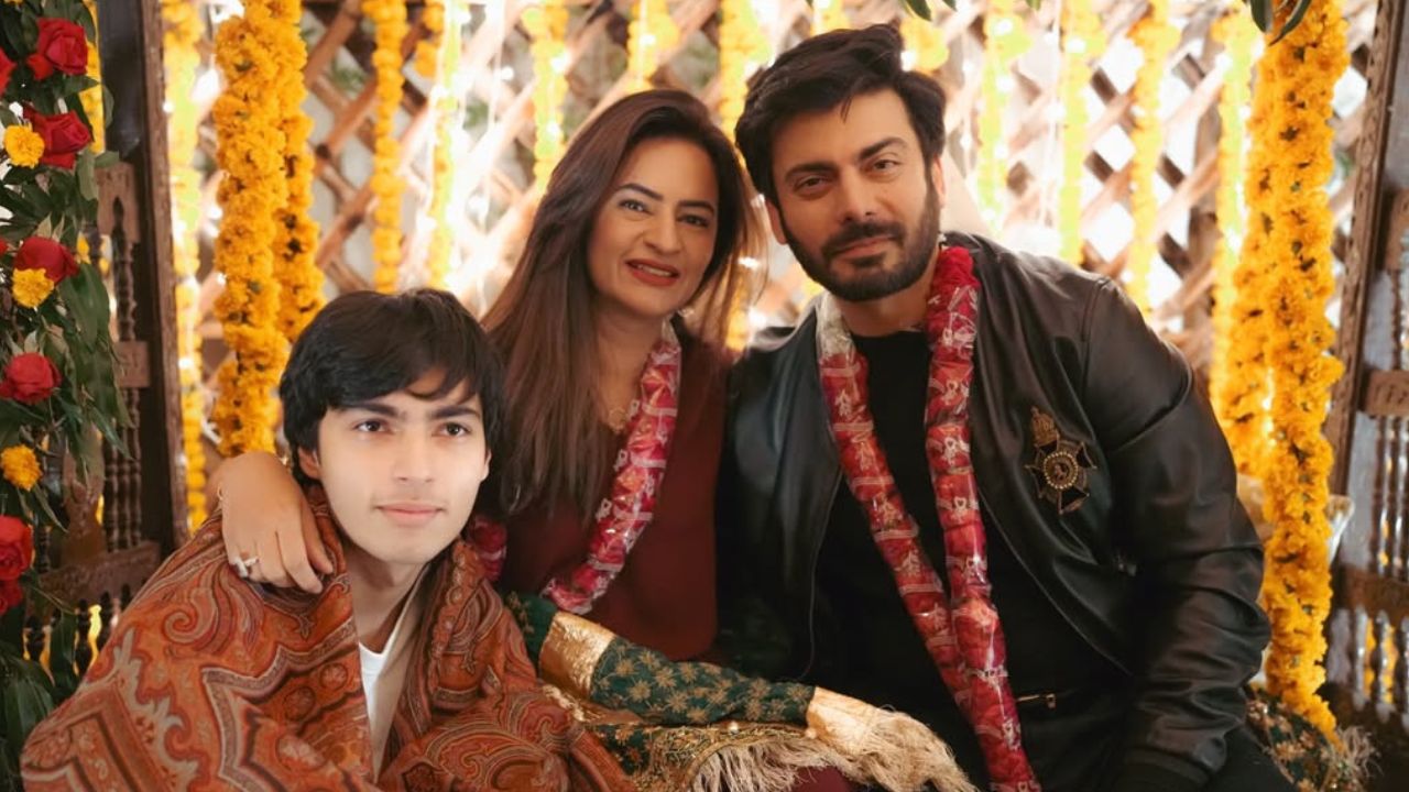 Fawad Khan celebrates 21 years of marriage with wife Sadaf in mehndi-themed  party